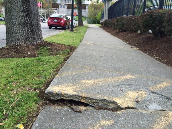 Cement Sidewalk Repair in Montgomery